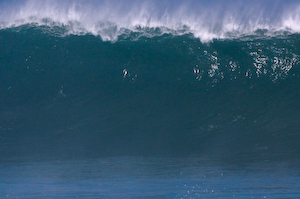 Wall of water.